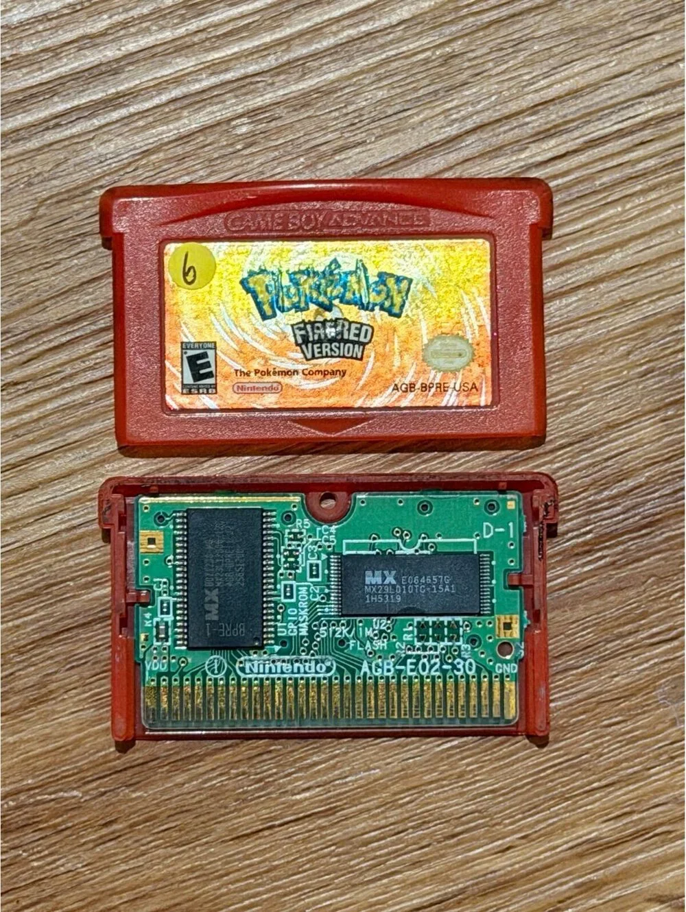 Pokémon Fire Red for Gameboy advance